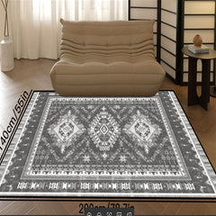Loop Velvet Carpet Printed Carpet Machine Washable Heavy Duty High Carpet