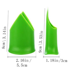 Green Pepper Tomato Corer Tool for Fruits and Vegetables