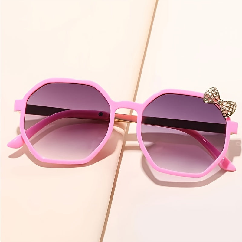 Kids Cartoon Bow UV Sunglasses