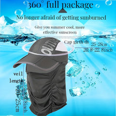 Quick Drying Unisex Baseball Cap Bucket Hat Sun Protection Cap