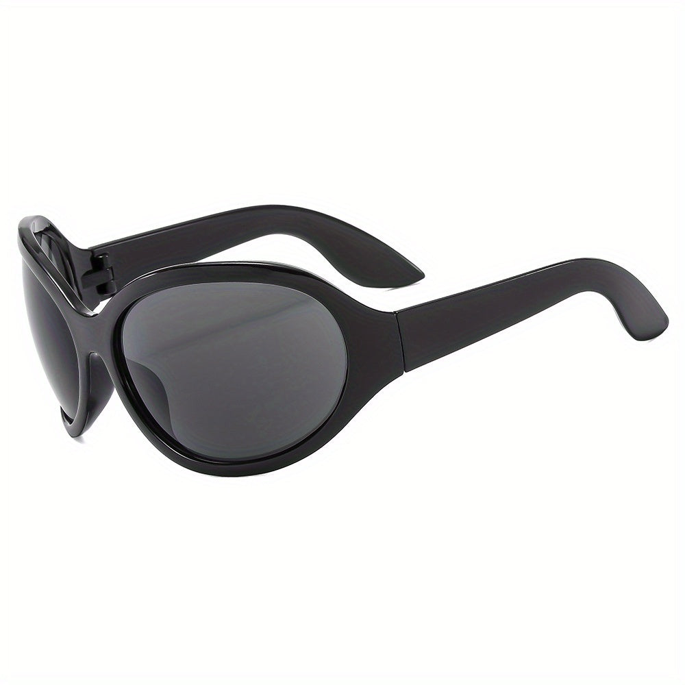 Y2K Futuristic Men's Sunglasses for Outdoor Activities