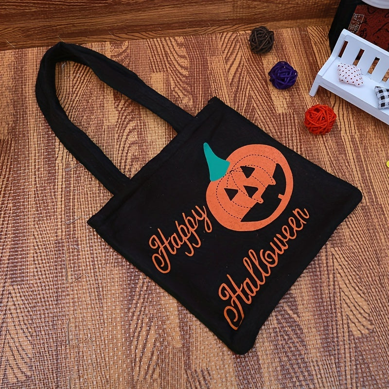 Halloween Cartoon Gift Candy Bag Spider Pumpkin Tote Bag