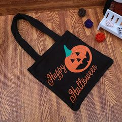 Halloween Cartoon Gift Candy Bag Spider Pumpkin Tote Bag