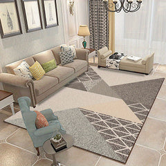 Modern Crystal Velvet Large Area Rug Soft and Comfortable