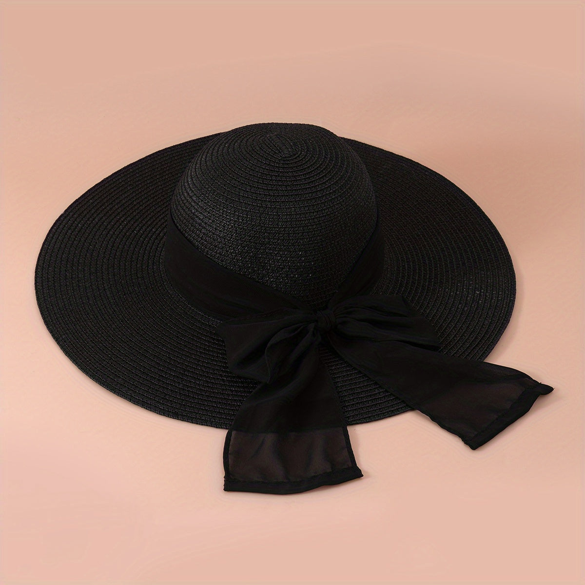 Sun Hat Wide Brim UV Protection Straw Hat Classic Floppy Beach Hats For Women