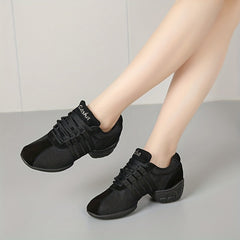 Women's Soft Sole Non Slip Dance Shoes Modern Jazz Ballroom Exercise Training