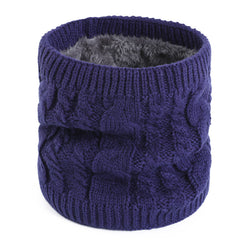 Men's Solid Neck Cover Warm Winter