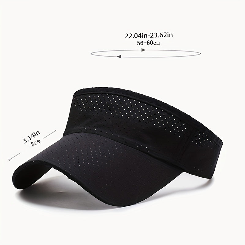 Quick Drying Sun Visor Hat for Outdoor Activities - Unisex