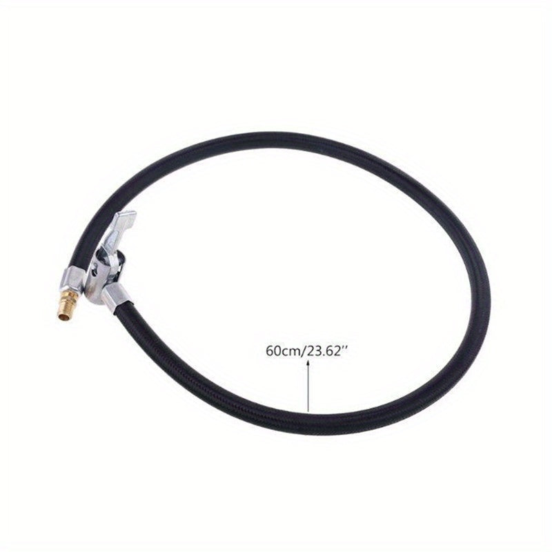 1pc Tire Air Inflator Hose Inflatable Tube Connection