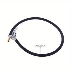1pc Tire Air Inflator Hose Inflatable Tube Connection