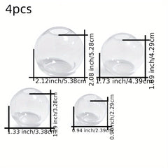 4pcs 08cm Silicone Sphere Molds for Resin Casting