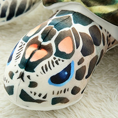 18in Realistic Stuffed Sea Turtle Plush Toy Ocean Life Tortoise Pillow