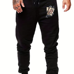 J&A Men's Sports Pants Drawstring Jogging Trousers