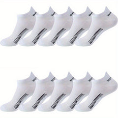 10pairs Boys Kids Thin Sweat Absorption Sports Short Socks