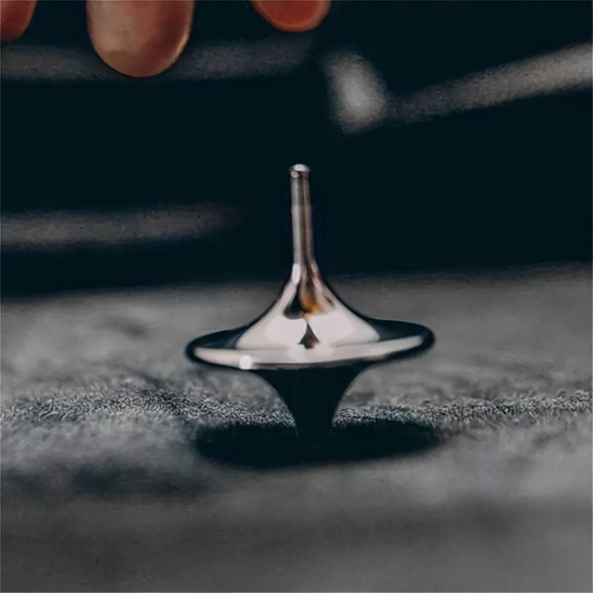 Finger Fidget Gyro Small Whirlwind Spinner No Resistance Magic