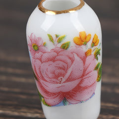7pcs Dollhouse Porcelain Flower Vases Mini Furniture Model Home Decor DIY Toy