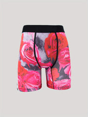 Men's Vintage Rose Graphic Boxer Shorts