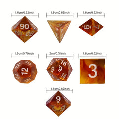 7pcs Game Dice Set for Parties & Board Games