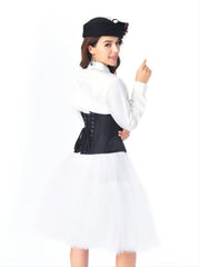 Underbust Corset Top Waist Trainer Bustier for Women
