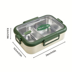 Leakproof Divided Lunch Box for Camping or Work