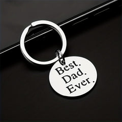 Best Dad Ever Pendant Necklace for Father's Gift