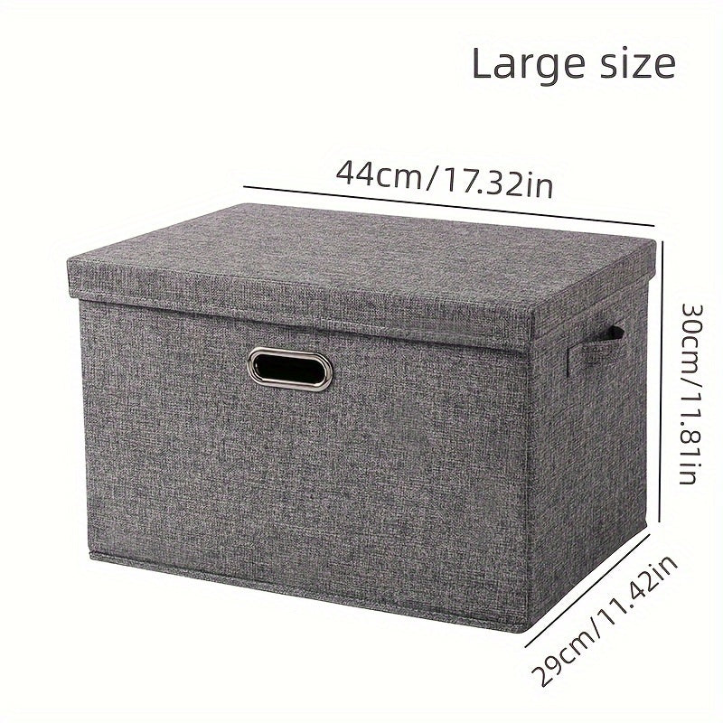 Large Capacity Snack Fabric Folding Storage Box
