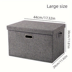 Large Capacity Snack Fabric Folding Storage Box