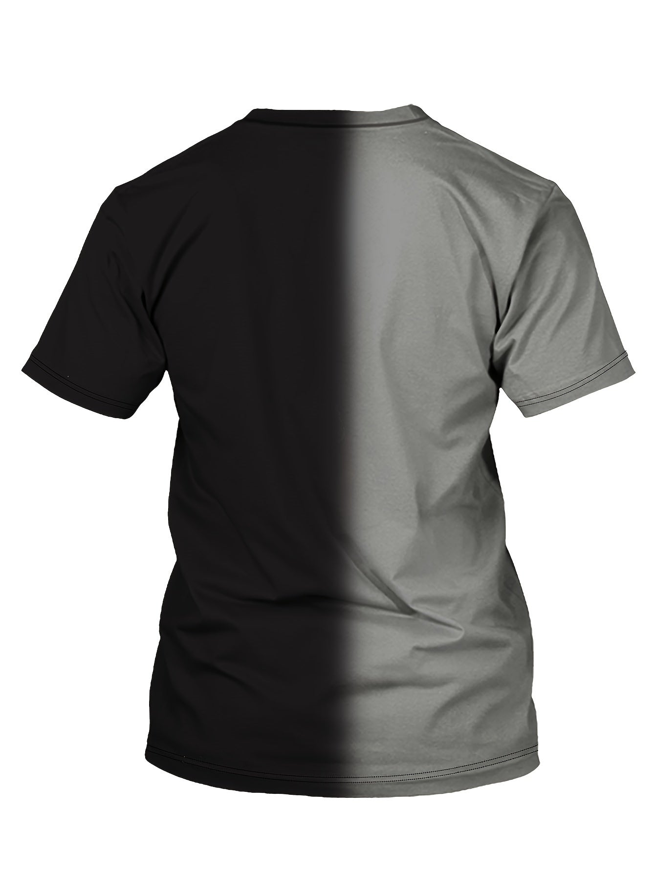 Men's Vintage Knight Pattern Sports T shirt Casual Tee Shirt For Summer