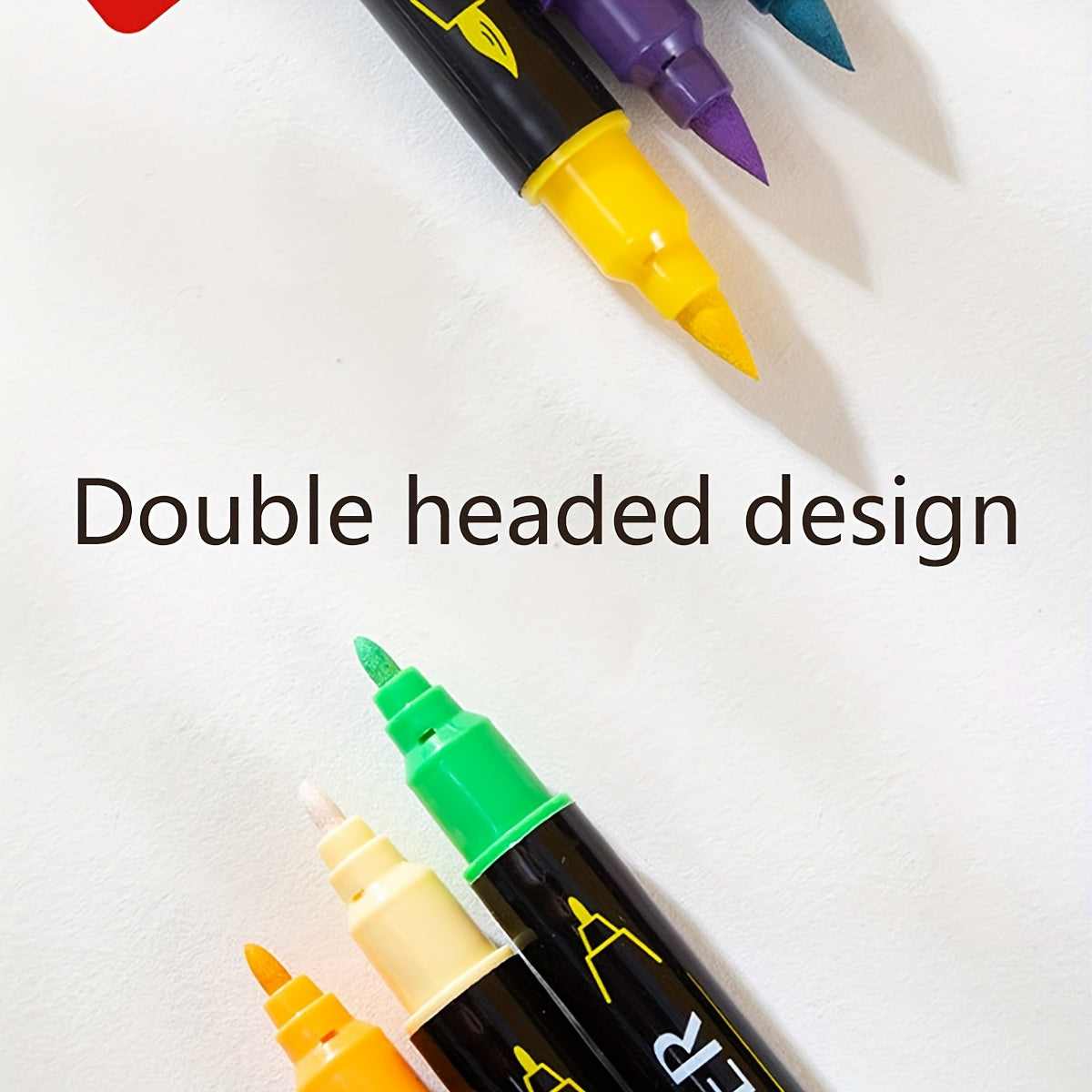 GUANNA 84 Double Pointed Markers Bright Water Based Ink