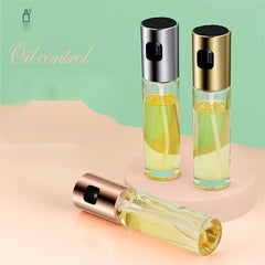 Stainless Steel Spice Jars with Spray Bottle and Injector Gauge