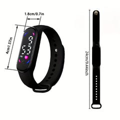LED Night Light Digital Watch for Students