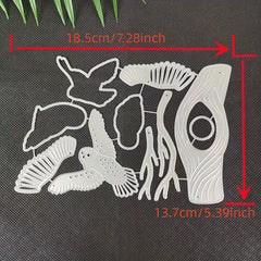 Christmas Metal Cutting Dies And Stamps For Scrapbook Craft Supplies