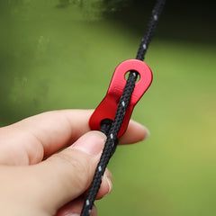 Outdoor Camping Tent Wind Rope Buckle Aluminum Adjustable Cable Fastener