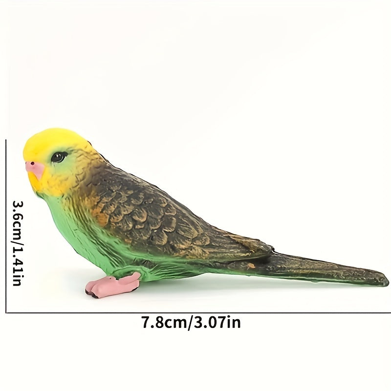 Parrot Model Garden Decor Ornament Simulated Bird Landscape