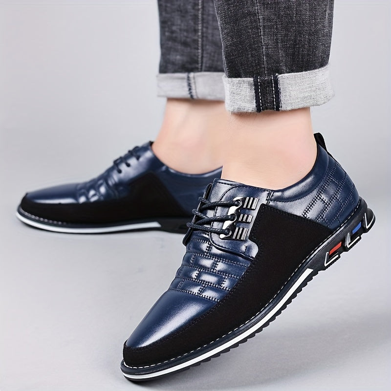Men's Lace Up Dress Shoes Non Slip Formal Shoes Wedding Party