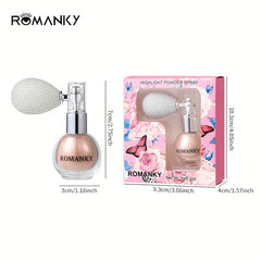 Shimmer Body Glitter Spray for Face & Body Makeup