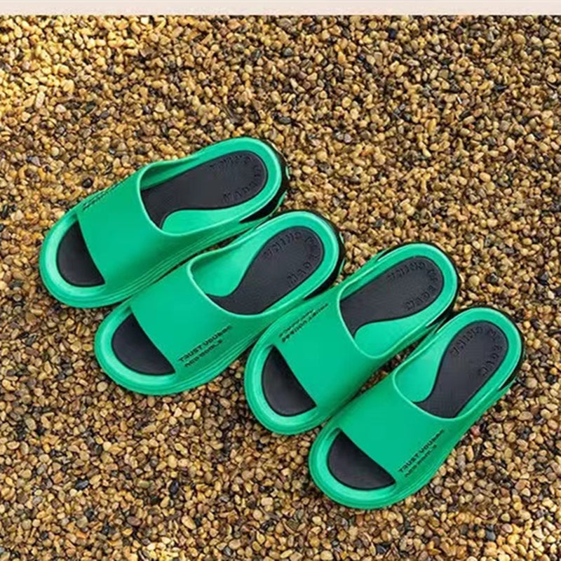 Men's PVC Soft Outdoor Sports Slippers