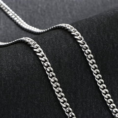 Boys Stainless Steel Chain Necklace Gift for Son