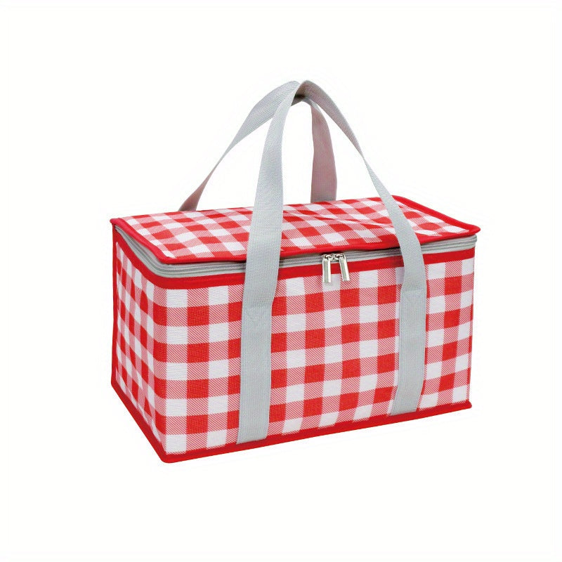 Insulated Outdoor Picnic Bag Portable Basket Camping Basket
