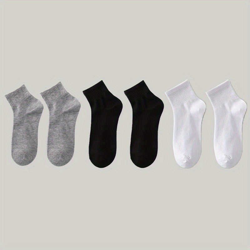 Women's Ribbed Short Socks Breathable & Comfy Stockings