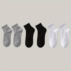 Women's Ribbed Short Socks Breathable & Comfy Stockings
