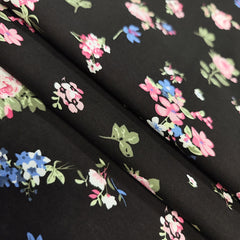 1pc Faux Cotton Fabric Diy Cloth Pants Dress Fabric 1yard Cut Size