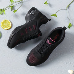 Breathable Mesh Women's Heightened Dance Shoes