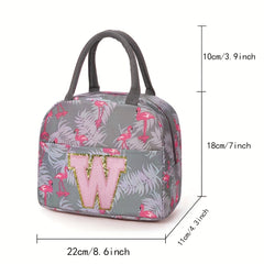 Insulated Lunch Bag Cooler Pouch Handbag For Women Teenagers Workers