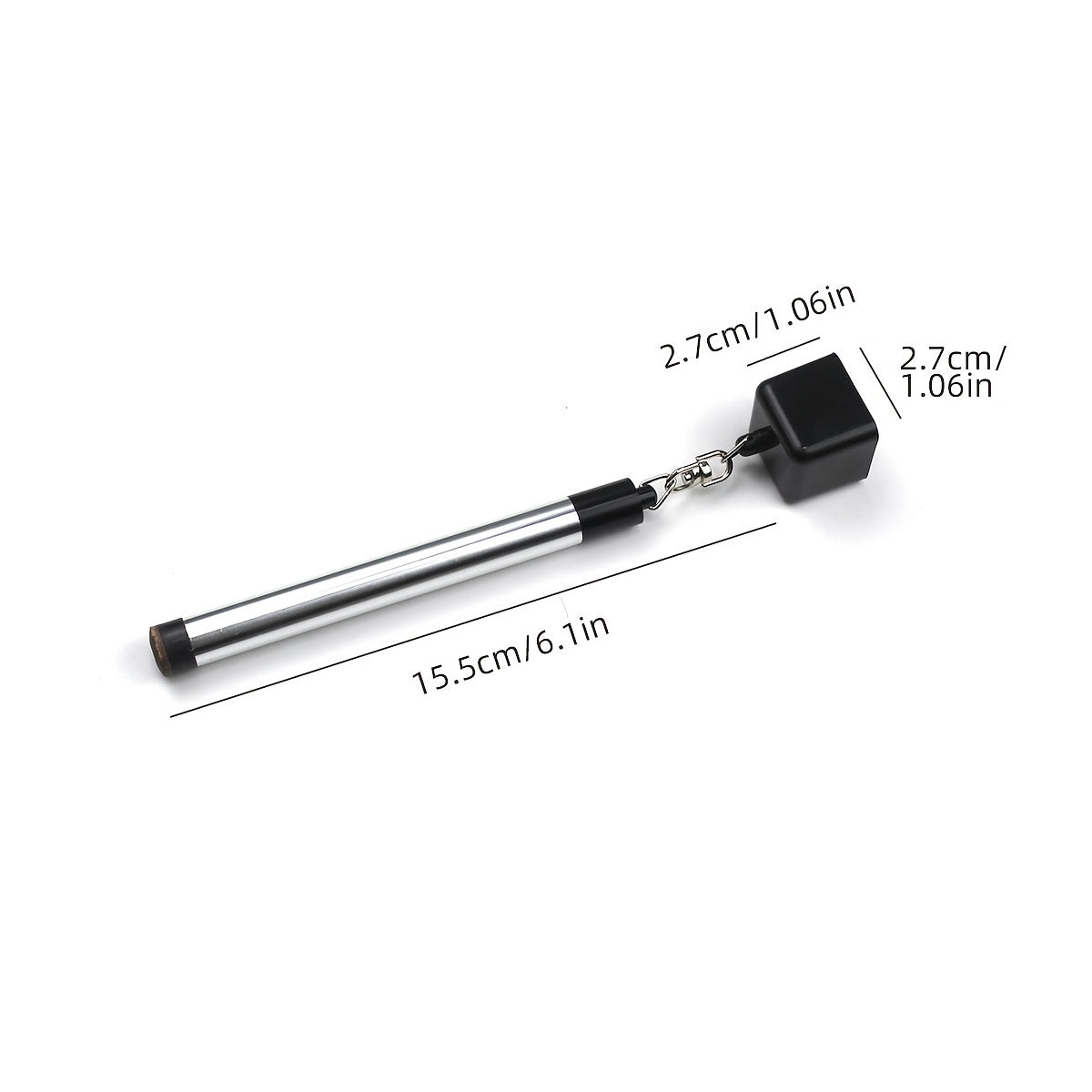 2-In-1 Metallic Cue Tip Shaper Repair Tool - Billiard Accessories