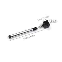 2-In-1 Metallic Cue Tip Shaper Repair Tool - Billiard Accessories