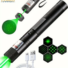 High Power Green Laser Pointer USB Rechargeable