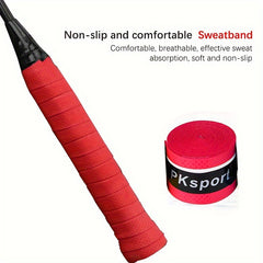 Anti Slip Tennis/Badminton Racket Overgrips, Sweat Absorbent Grip