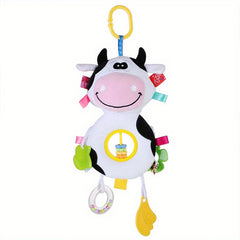 Abacus Beads Plush Doll Rattle Stroller Pendant Baby Teether Toy