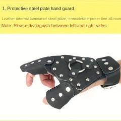 Fishing Handguard PU Leather Wrist Guard Slingshot Bracers